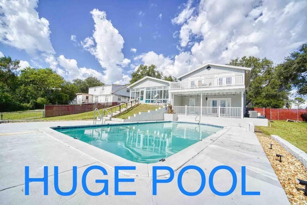 Stylish Lake Home With Huge Pool, Arcade With Ps5,And Theater Just 5 Min From Legoland Winter Haven Exterior foto