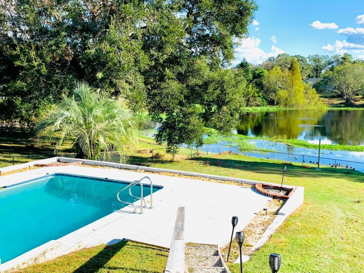 Stylish Lake Home With Huge Pool, Arcade With Ps5,And Theater Just 5 Min From Legoland Winter Haven Exterior foto